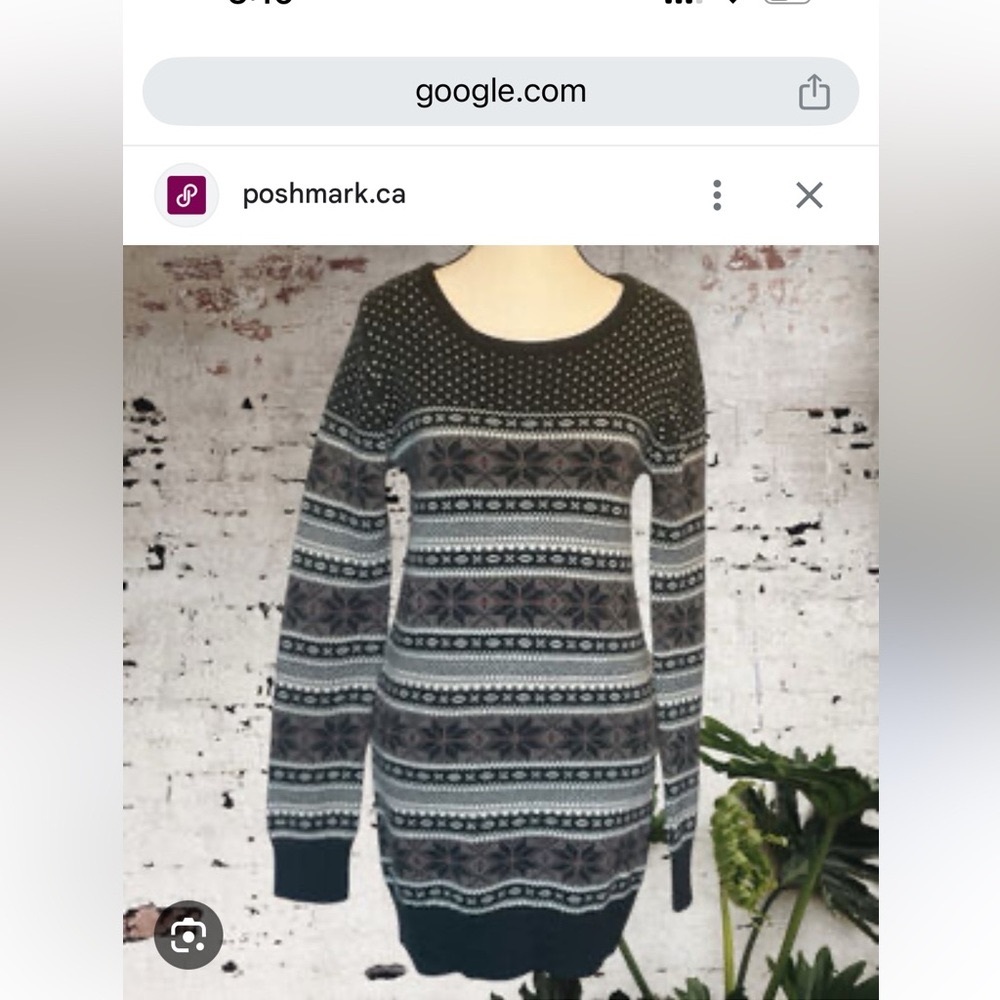 Jules & James long sweater